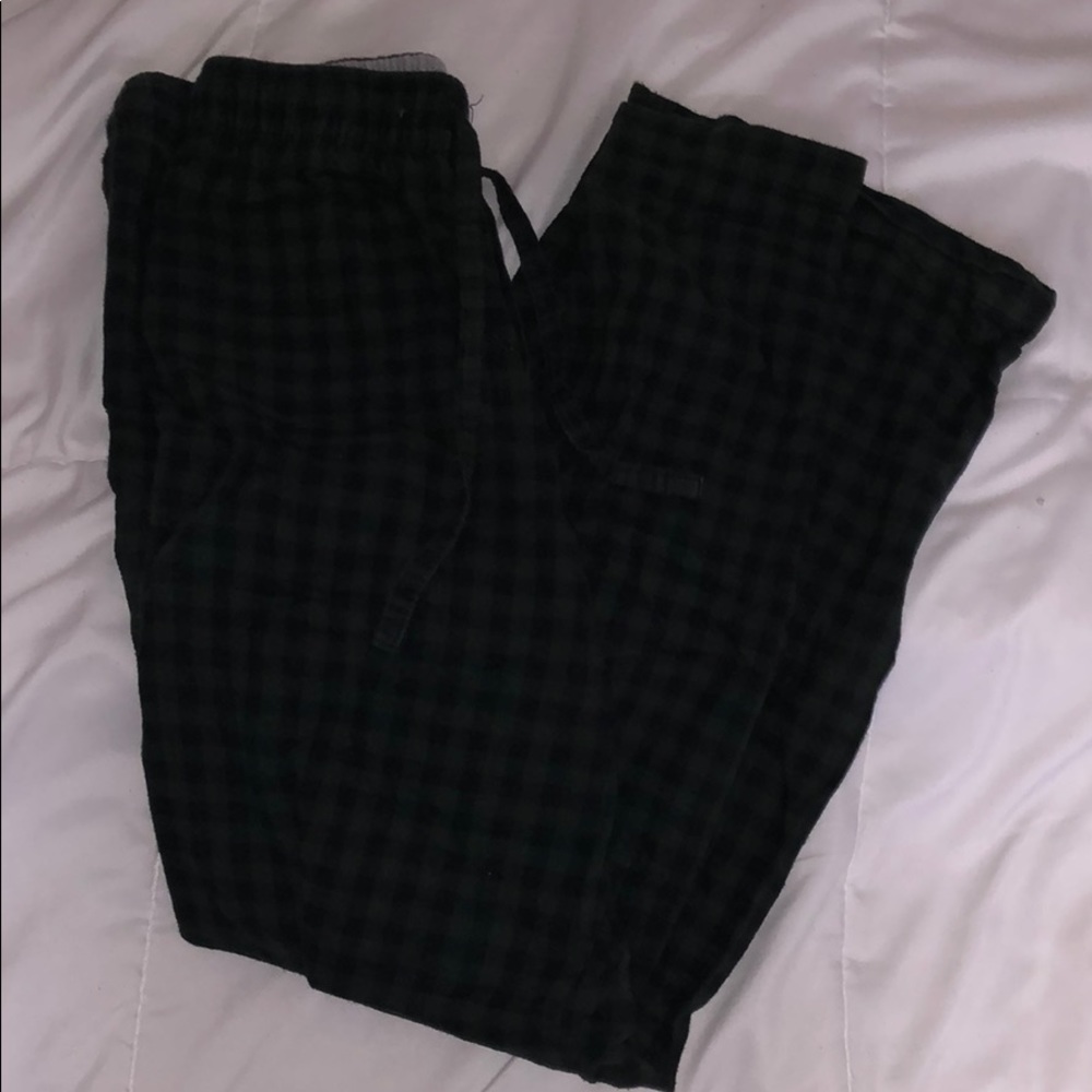 plaid pj pants